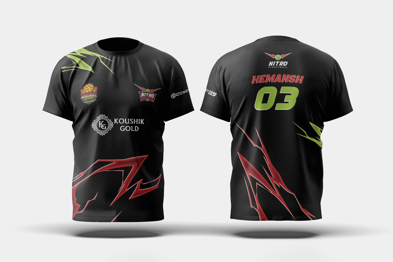 Jersey Mockup Green option 2